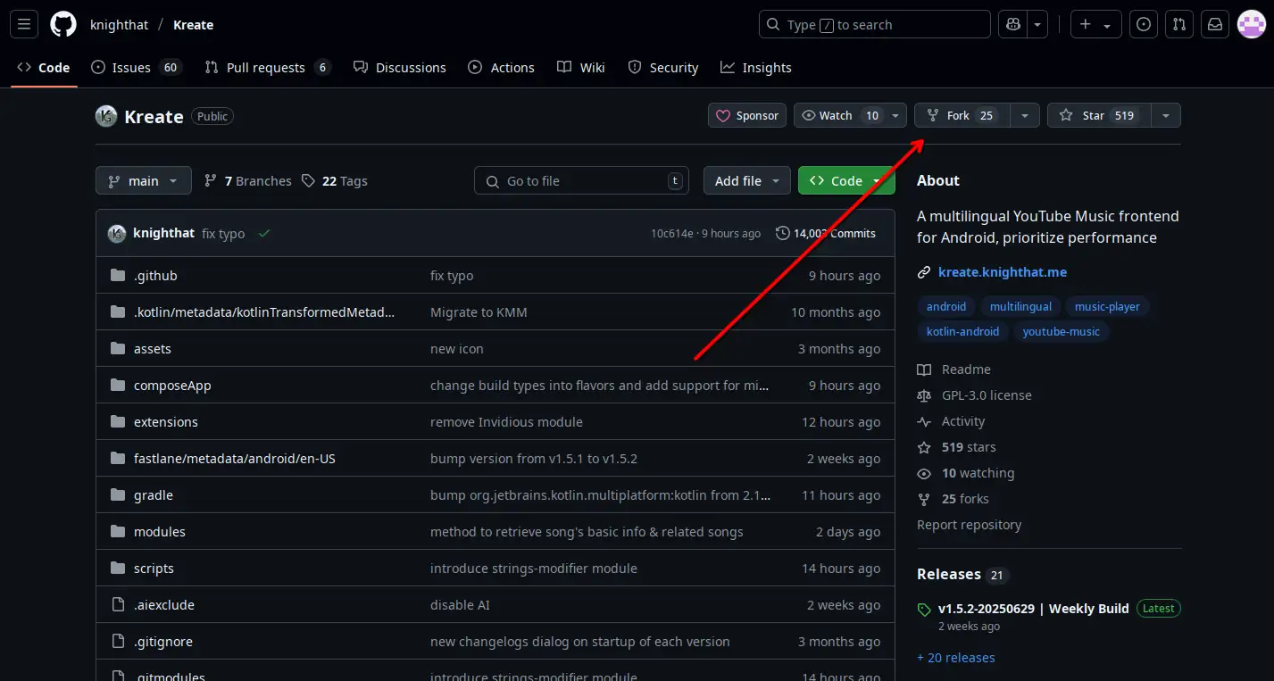Fork repo illustration